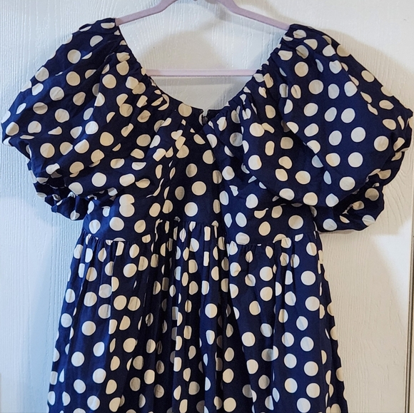 J. Crew Cecily In Polka-Dot Print Dress - Picture 6 of 13